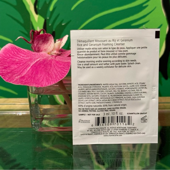 CHANTECAILLE Rice and Geranium Foaming Cleanser - Picture 6 of 6